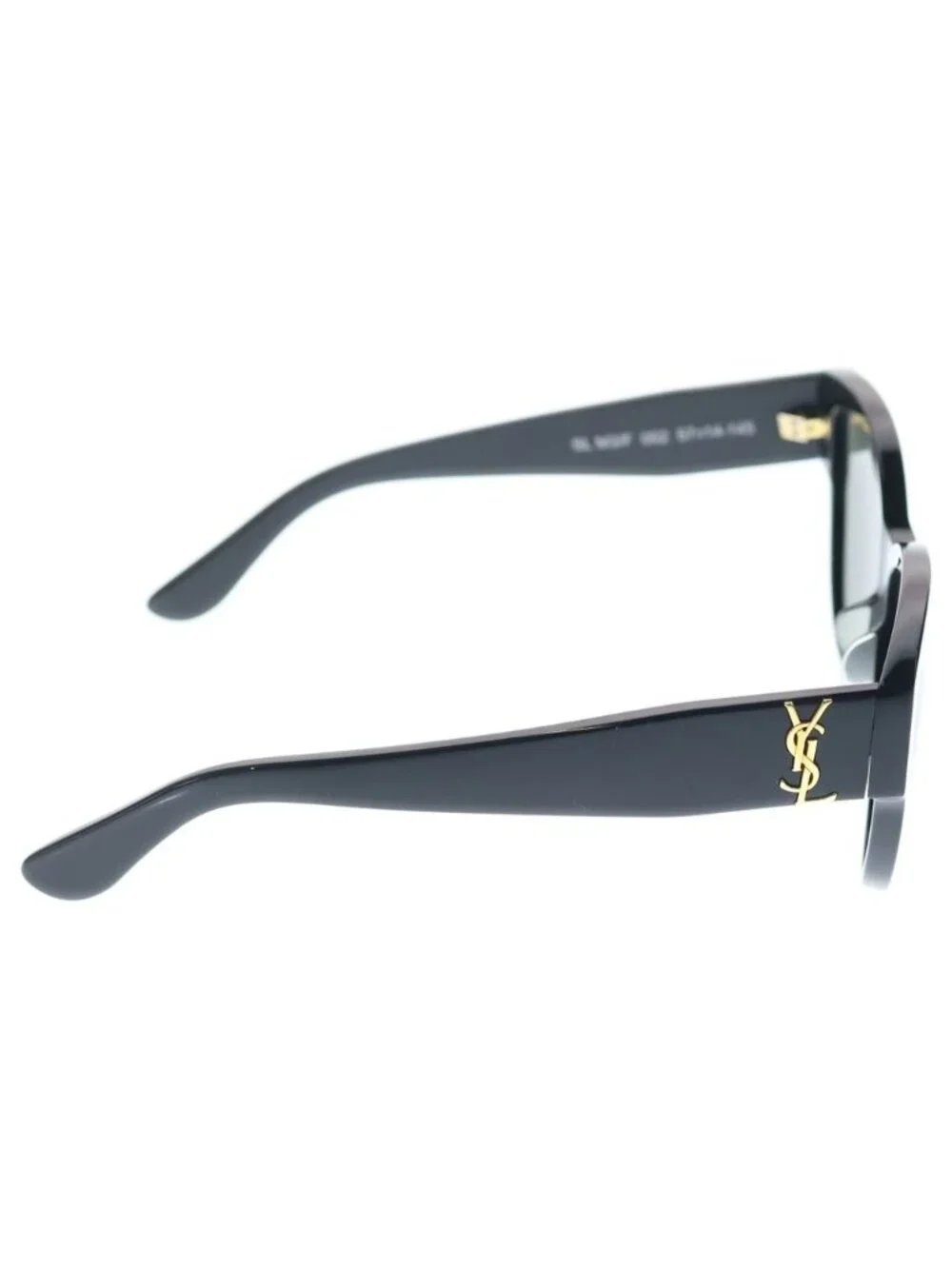 Saint Laurent Paris Casablanca Logo Sunglasses Black Eyewear